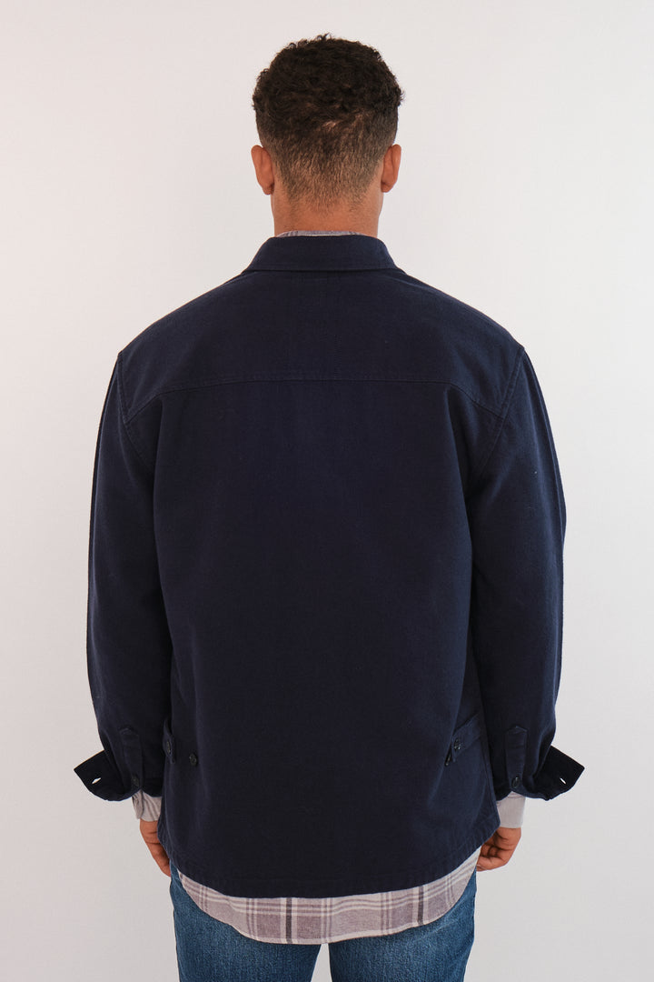 Hést SESTO Overshirt Navy Blazer