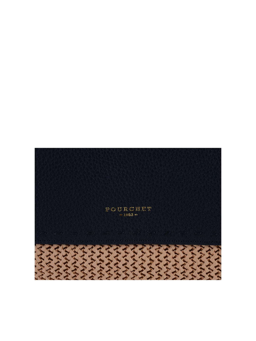 POURCHET PARIS Cassis Marine Tote Bag