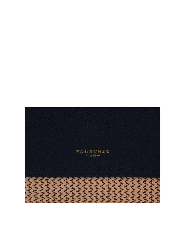 POURCHET PARIS Cassis Marine Tote Bag