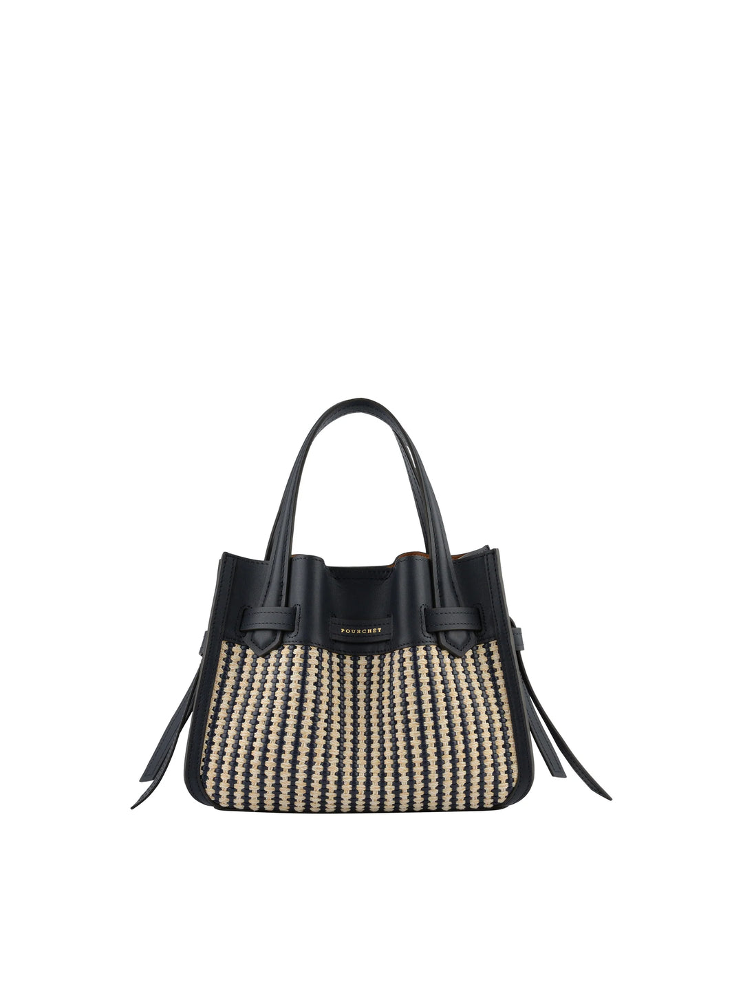 POURCHET PARIS Blossom Braided Medium Marine