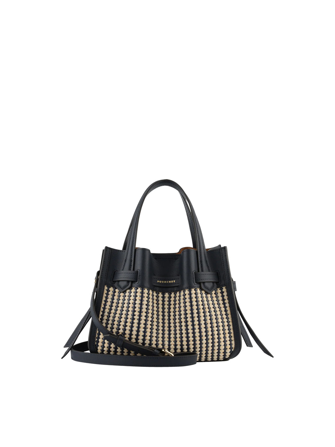 POURCHET PARIS Blossom Braided Medium Marine