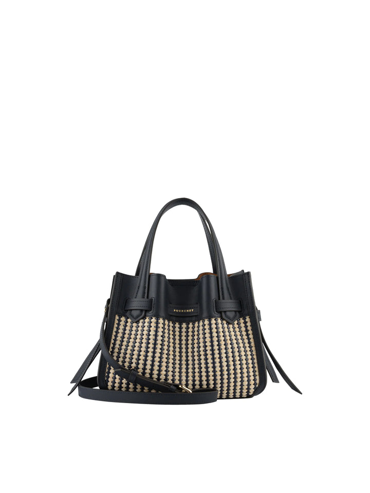 POURCHET PARIS Blossom Braided Medium Marine