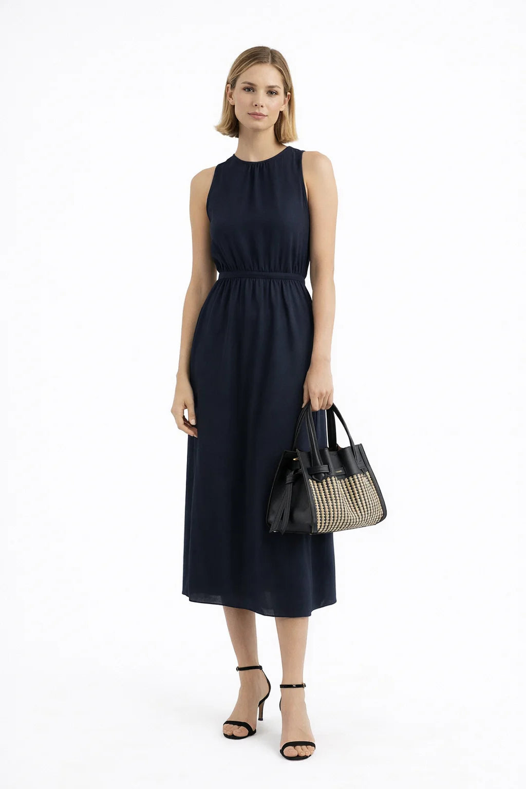 POURCHET PARIS Blossom Braided Medium Marine