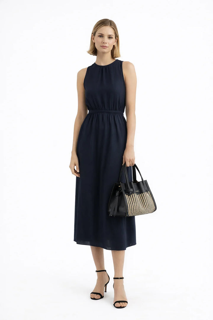 POURCHET PARIS Blossom Braided Medium Marine