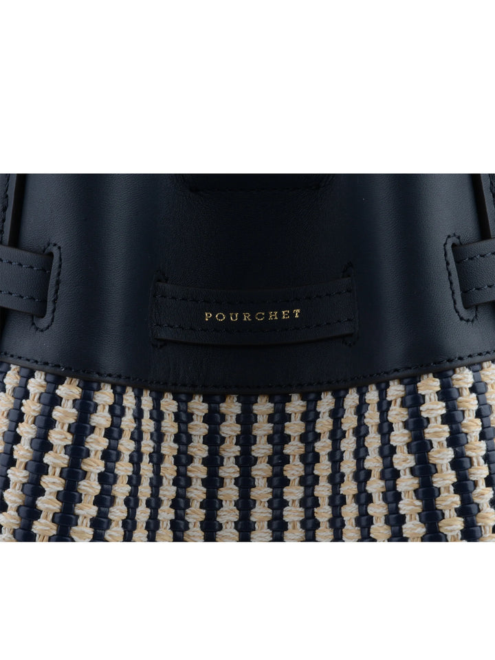 POURCHET PARIS Blossom Braided Large Marine