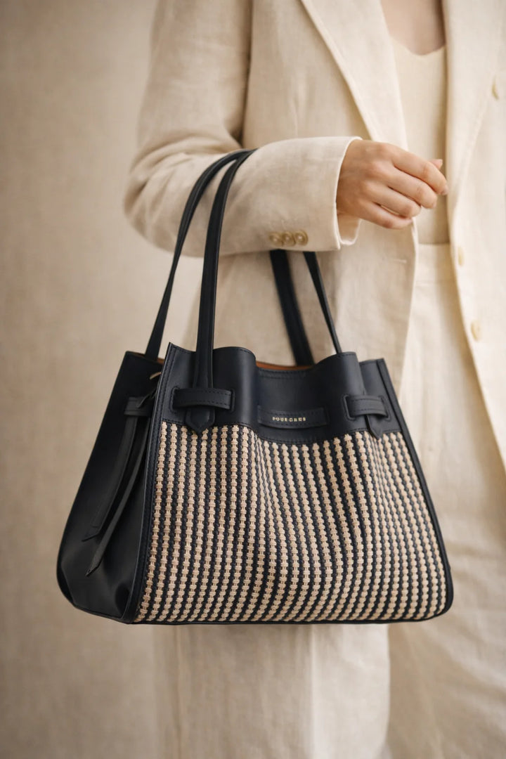 POURCHET PARIS Blossom Braided Large Marine