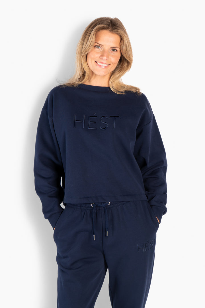HÉST GABRIELA Sweatshirt Navy Blazer
