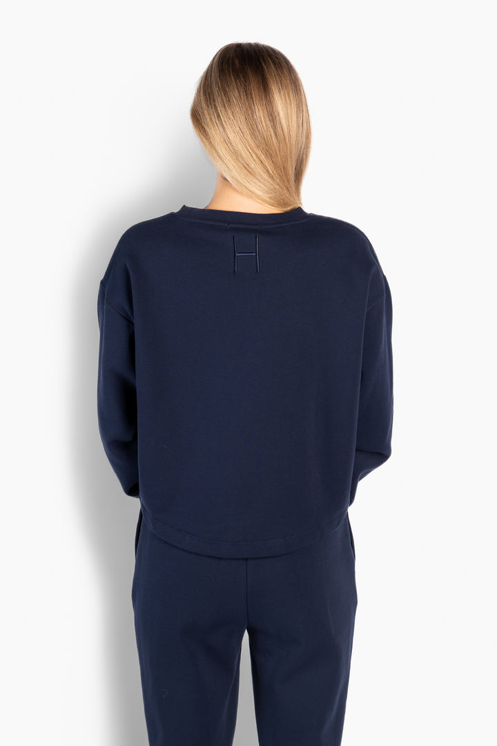 HÉST GABRIELA Sweatshirt Navy Blazer