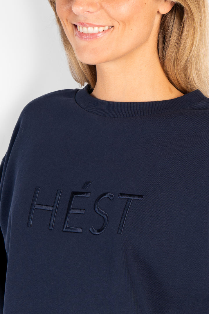 HÉST GABRIELA Sweatshirt Navy Blazer