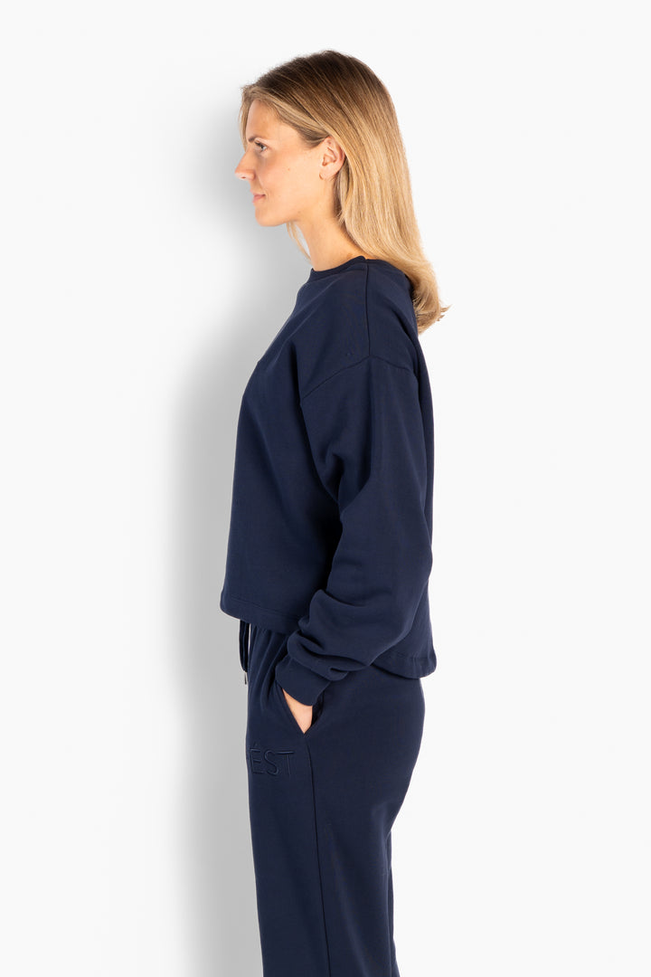 HÉST GABRIELA Sweatshirt Navy Blazer