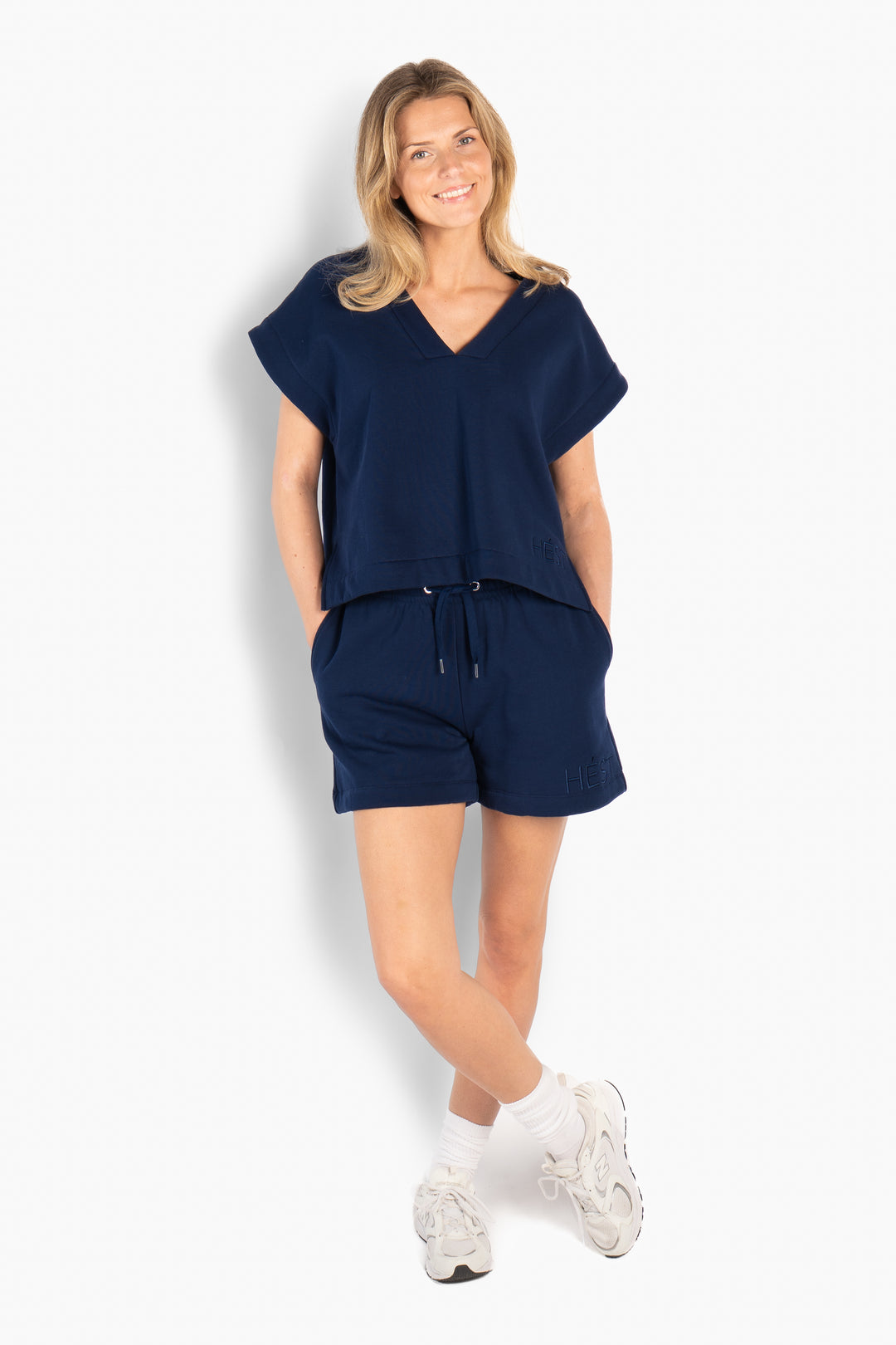 HÉST GABRIELA Sweat Top Navy Blazer