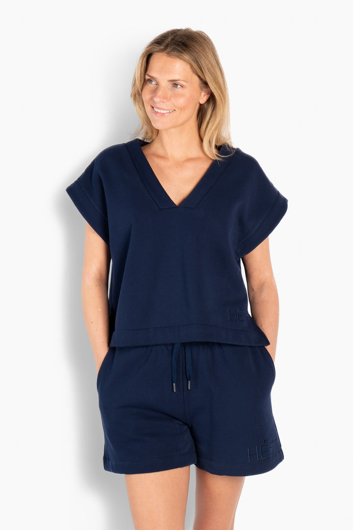 HÉST GABRIELA Sweat Top Navy Blazer
