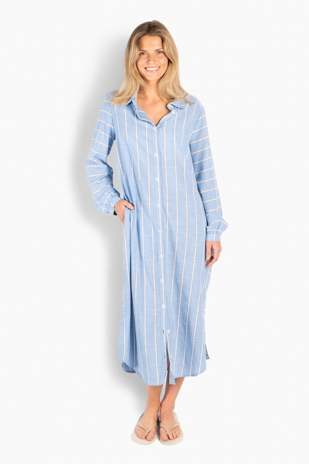 HÉST Bella Dress Blue Yonder