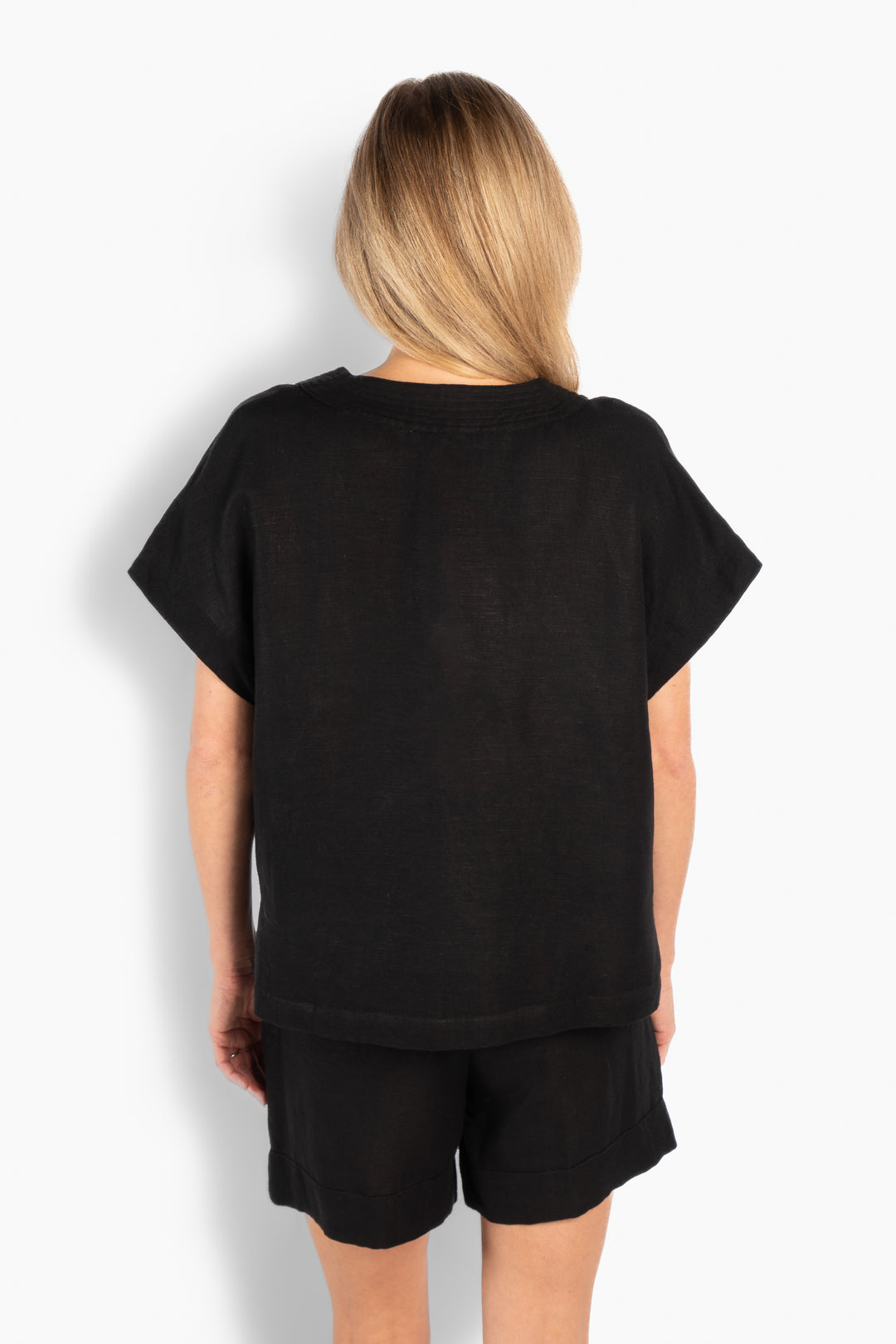 HÉST Simone Top Jet Black