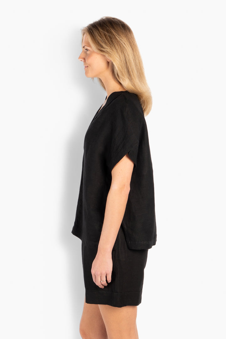 HÉST Simone Top Jet Black