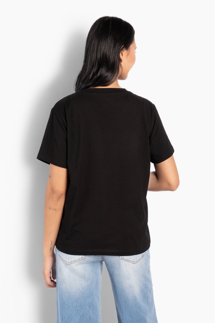 HÉST LOGO T-shirt Black