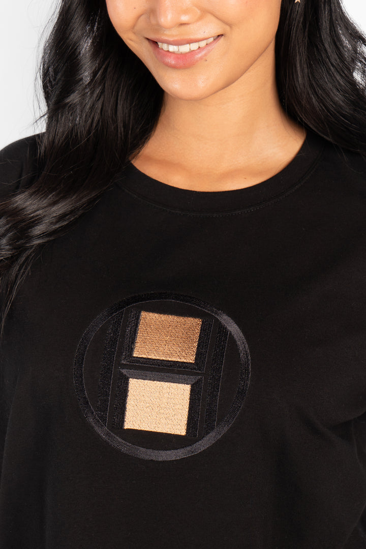 HÉST LOGO T-shirt Black