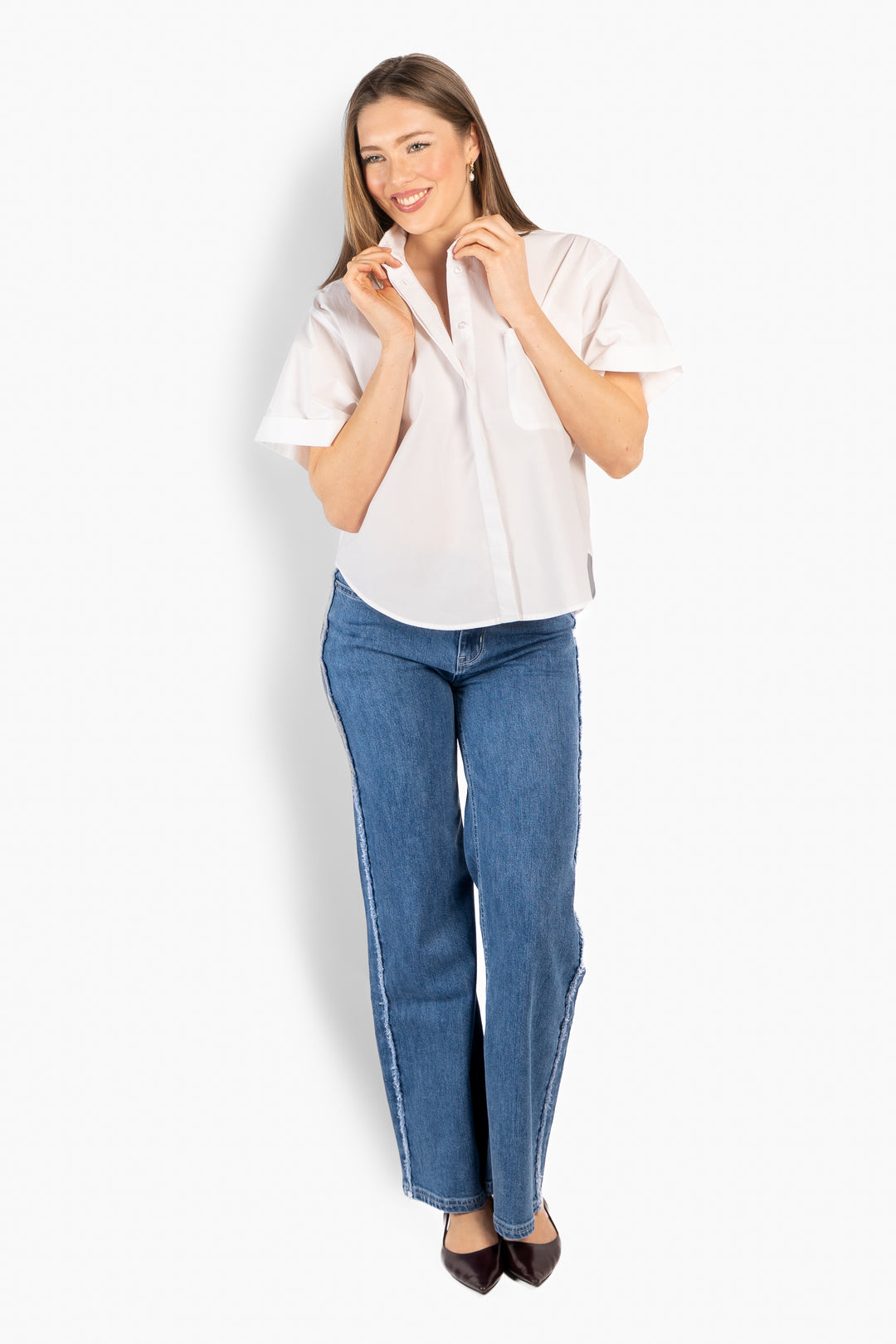 HÉST MAIKEN Shirt White Alyssum