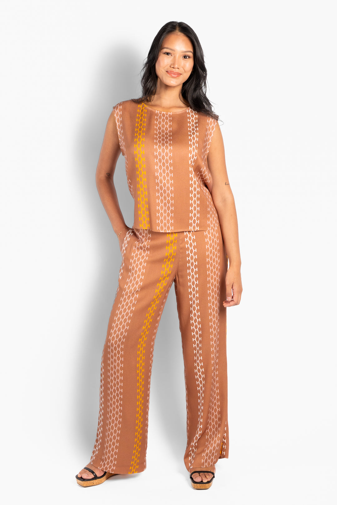 HÉST ISADORA Top Mocha Mousse