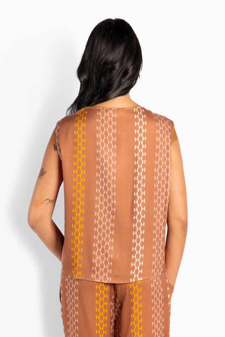 HÉST ISADORA Top Mocha Mousse