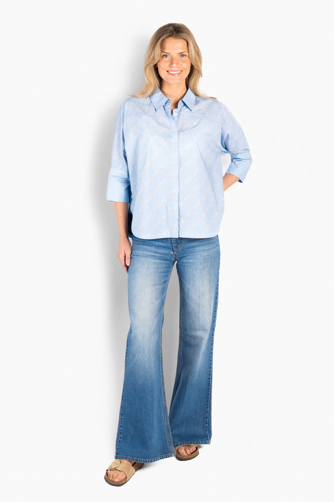 HÉST ARYA SHIRT Printed Skyway