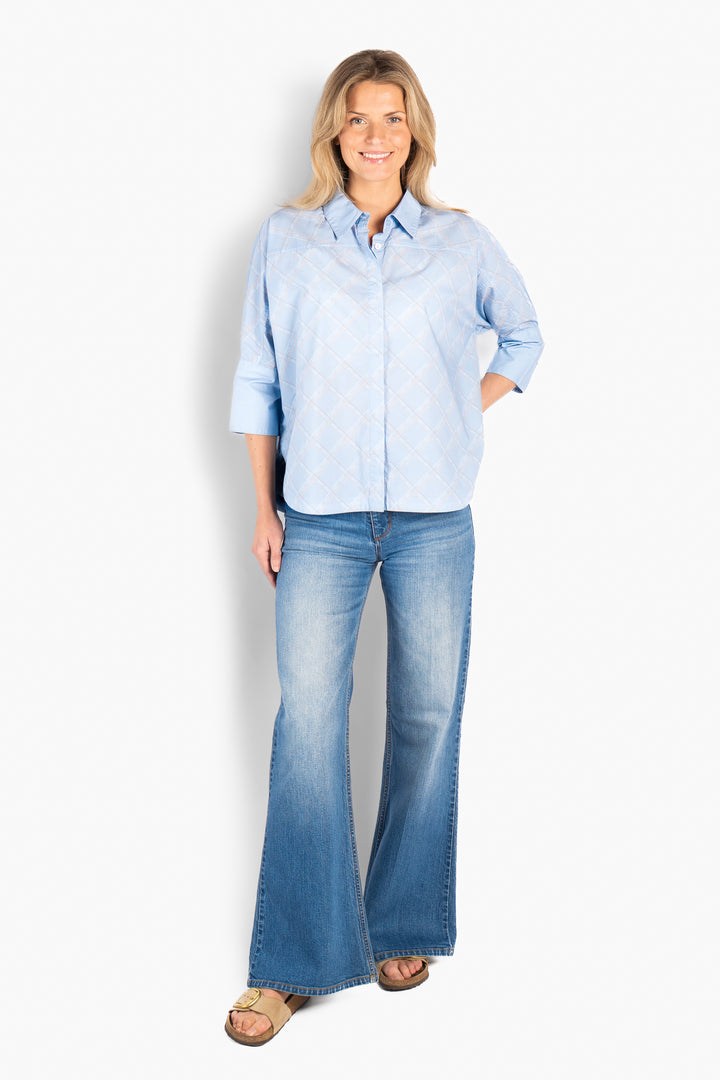 HÉST ARYA SHIRT Printed Skyway