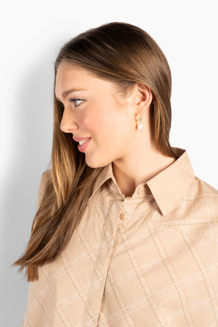 HÉST ARYA SHIRT Printed Humus