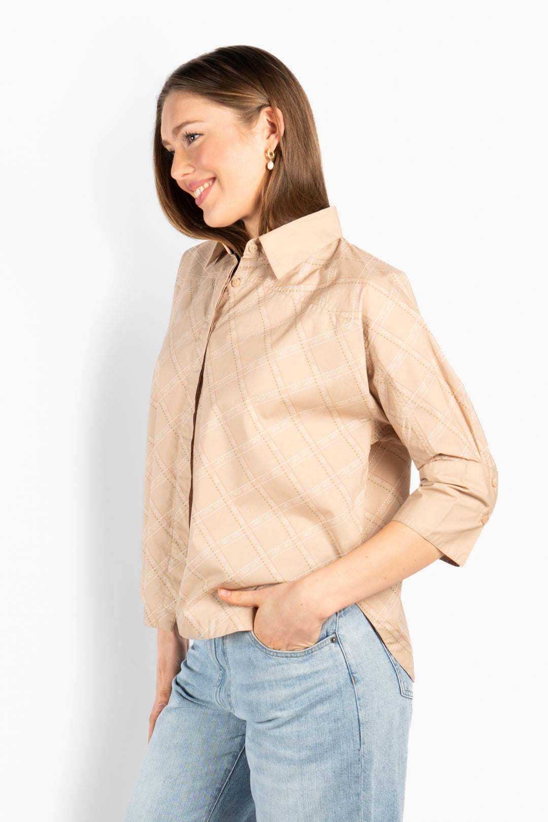 HÉST ARYA SHIRT Printed Humus