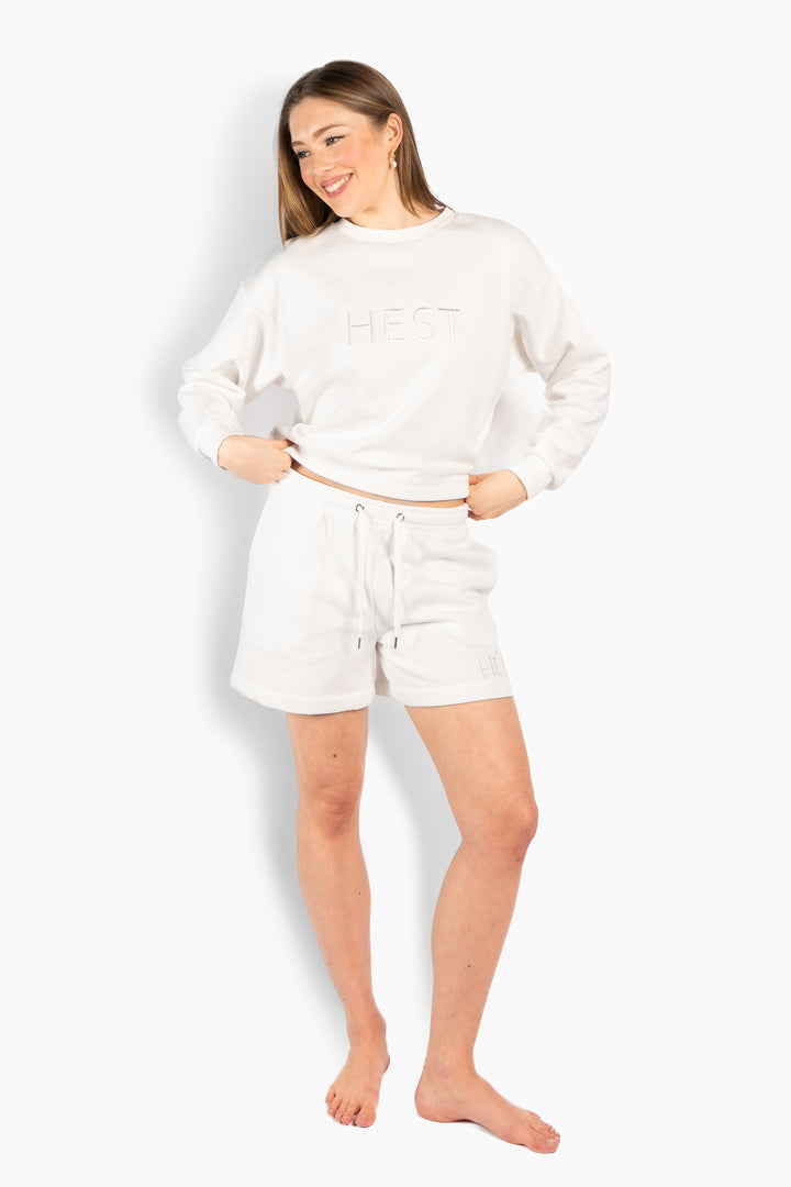 HÉST GABRIELA Shorts White Alyssum