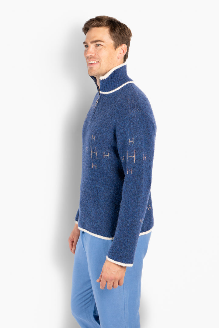 HÉST Iben Half Zip True Navy