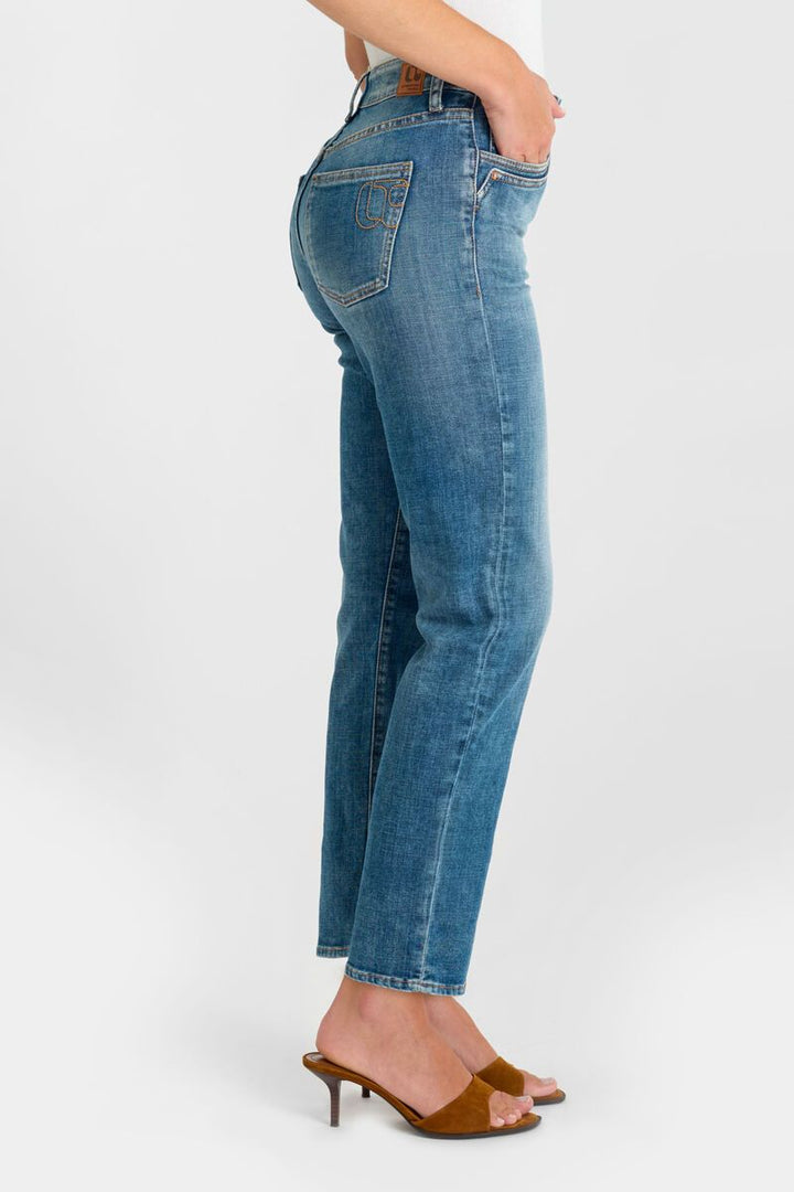 Le Temps des Cerises Jeans 400/17 Mom blue N°4