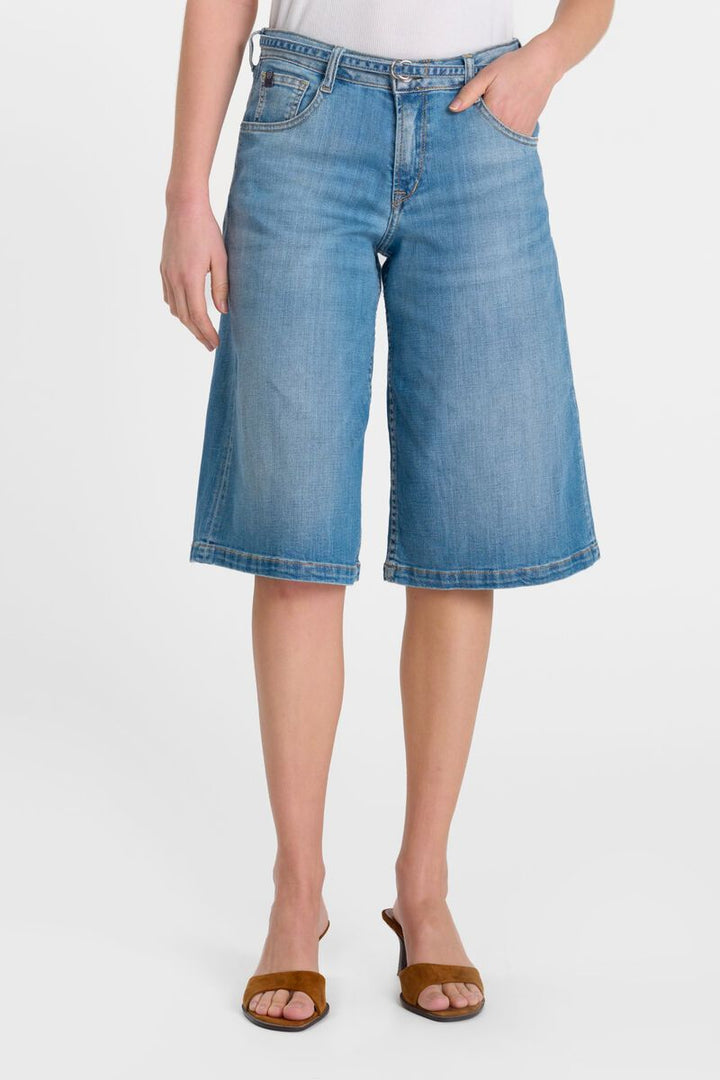 Le Temps des Cerises Lazaret Denim Bermuda Shorts