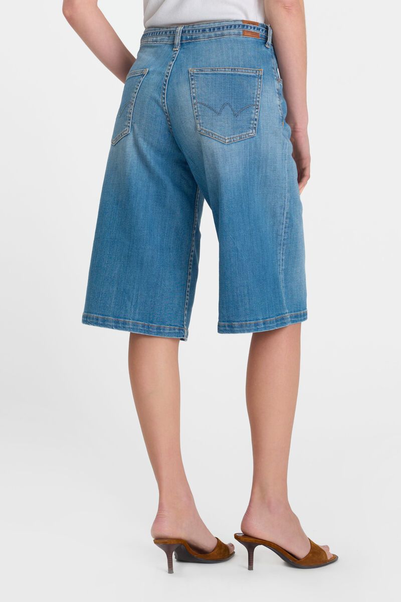 Le Temps des Cerises Lazaret Denim Bermuda Shorts