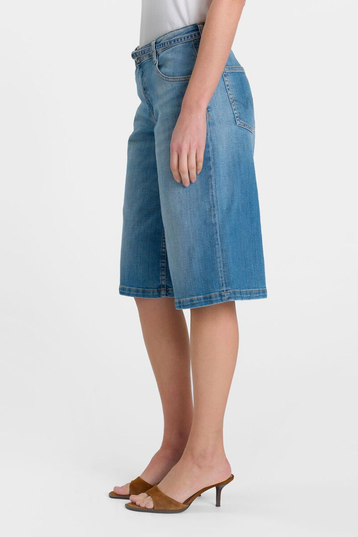 Le Temps des Cerises Lazaret Denim Bermuda Shorts