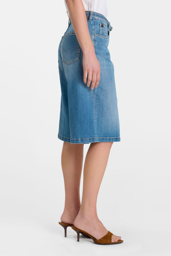 Le Temps des Cerises Lazaret Denim Bermuda Shorts