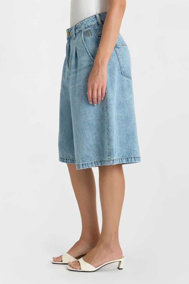 Le Temps des Lova Denim Bermuda Shorts