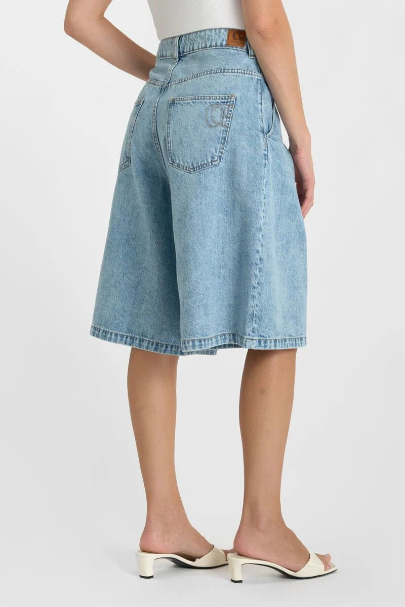 Le Temps des Lova Denim Bermuda Shorts