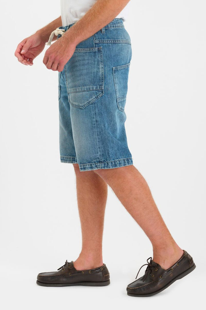 Le Temps des Cerises Hobi Work Denim Shorts