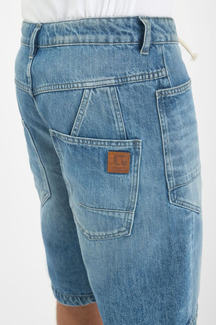 Le Temps des Cerises Hobi Work Denim Shorts
