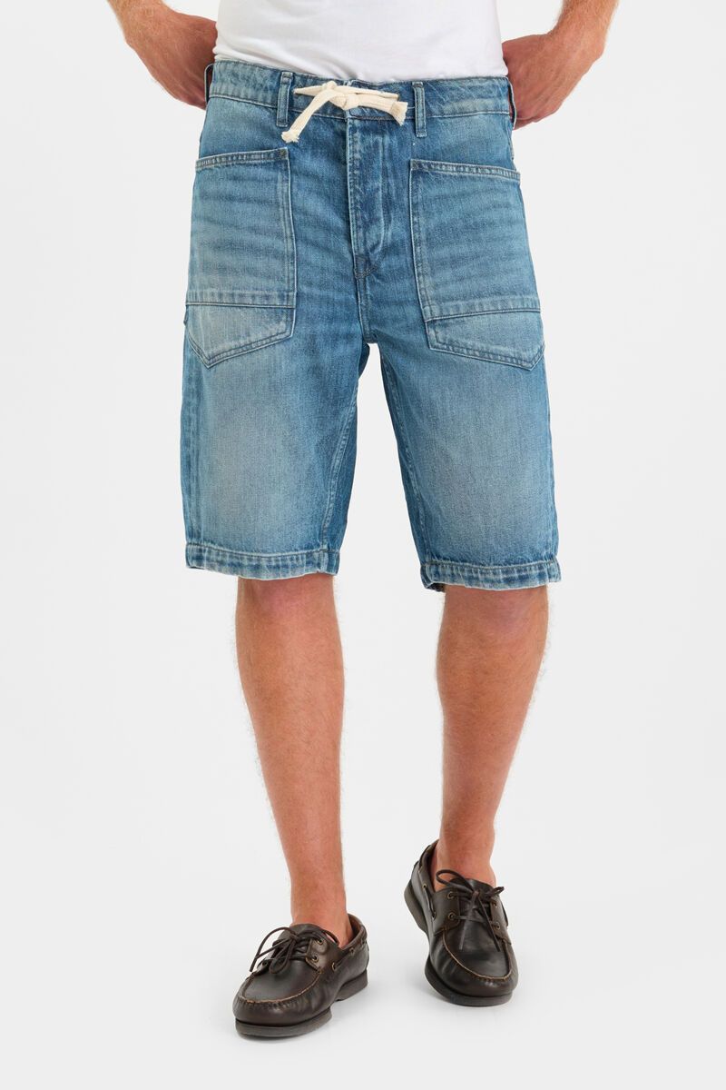 Le Temps des Cerises Hobi Work Denim Shorts