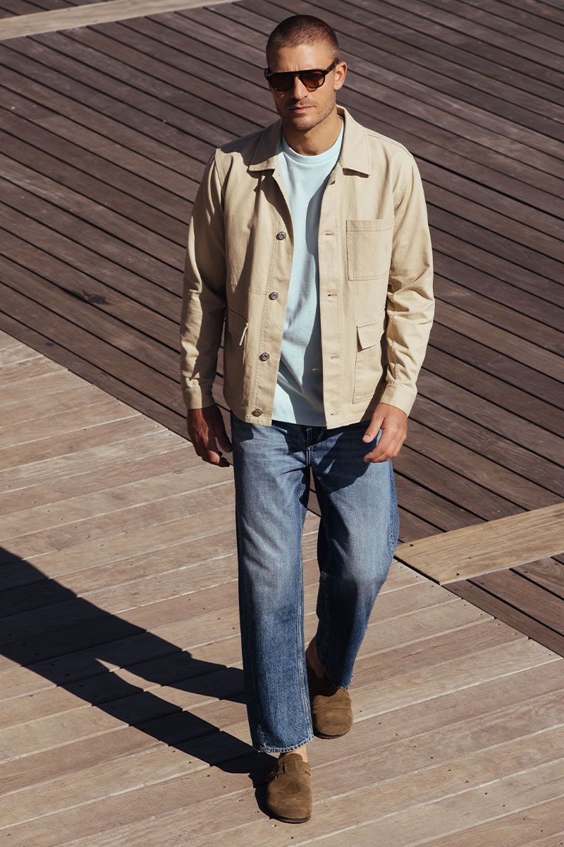 Le Temps des Cerises Jeans loose Hobo Anton blue N°4