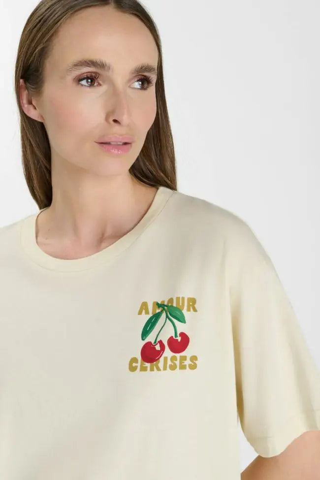 Tee-Shirt Femme Arya Ivory