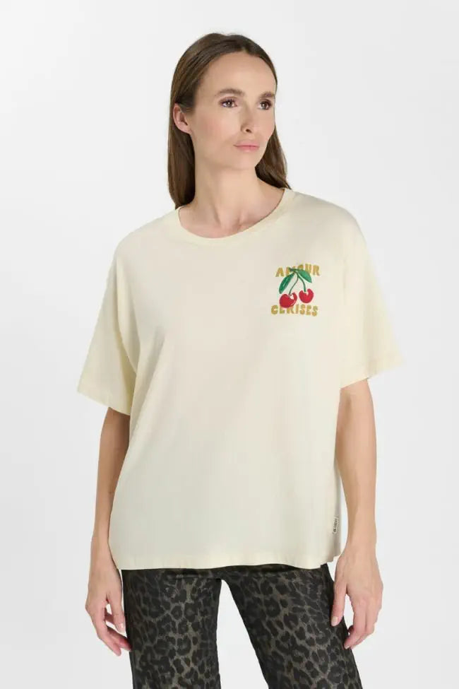 Tee-Shirt Femme Arya Ivory