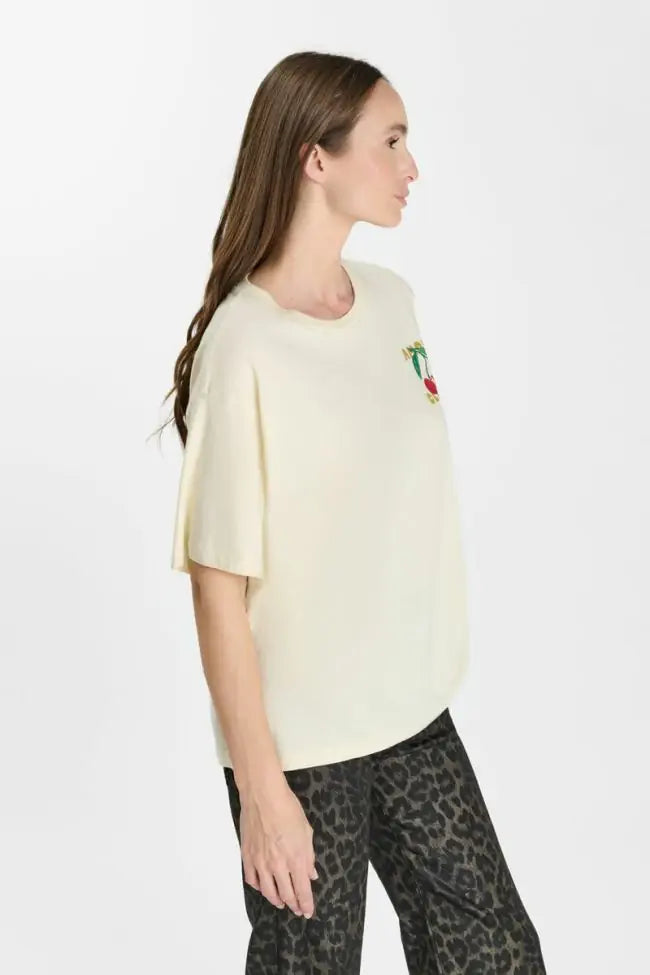 Tee-Shirt Femme Arya Ivory