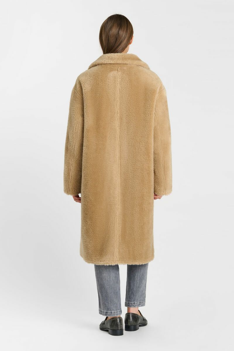 MANTEAU OXANA REVERSIBLE COAT BLACK