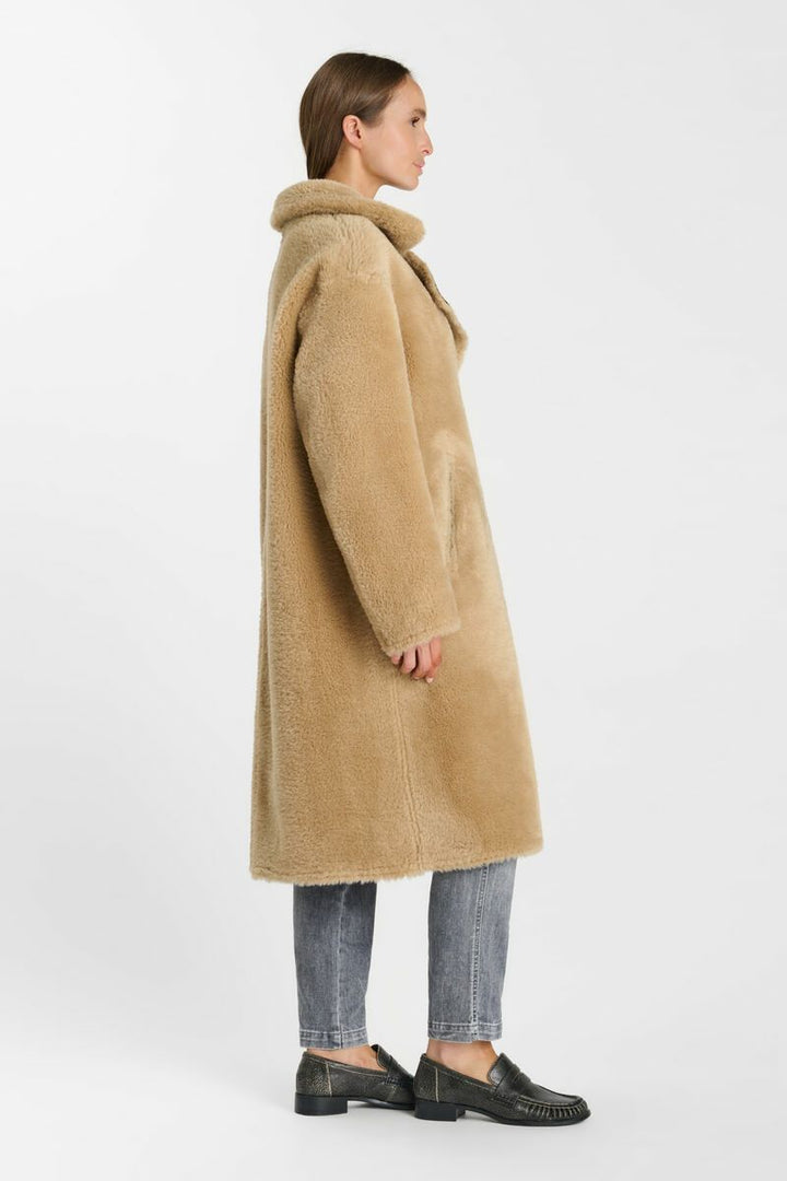 MANTEAU OXANA REVERSIBLE COAT BLACK