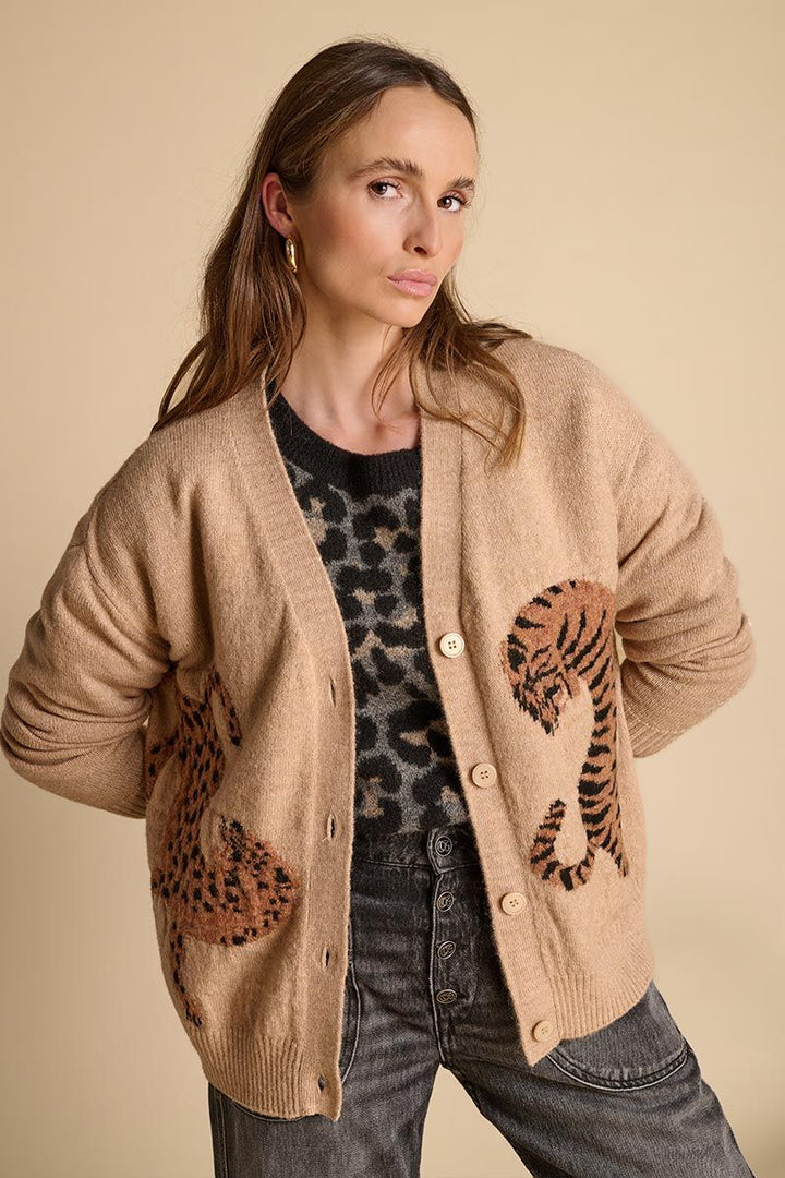 CARDIGAN TIGREA MAPLE