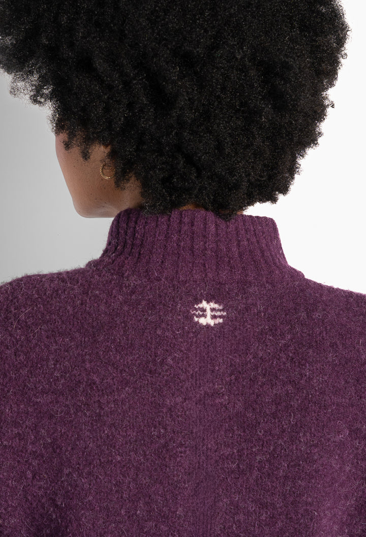 Filippa Zip Jacket Potent Purple
