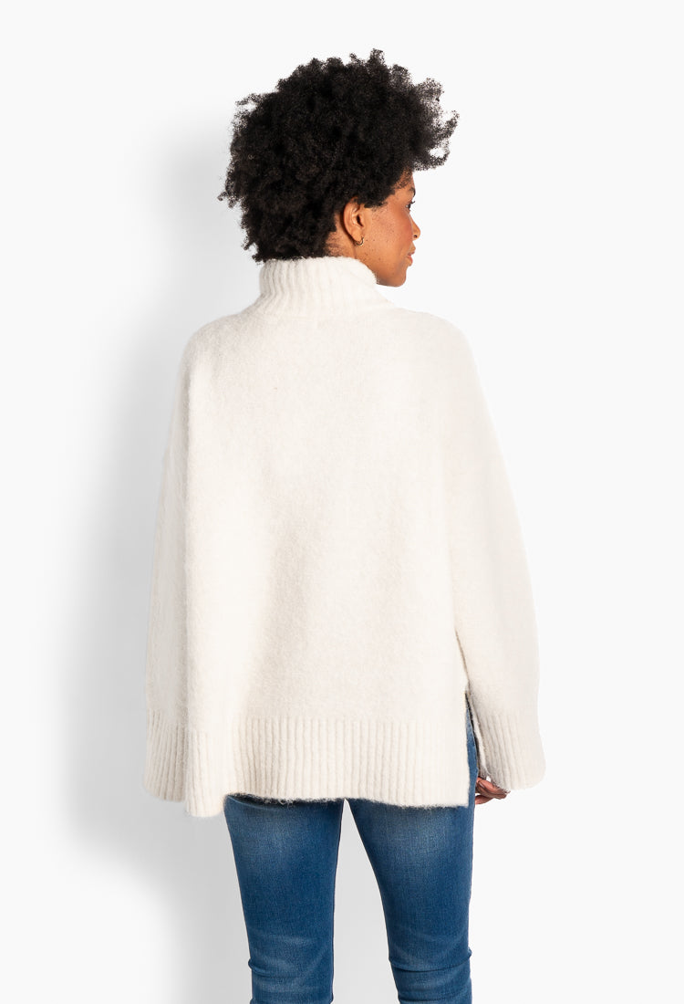 Noelle Sweater White Alyssum