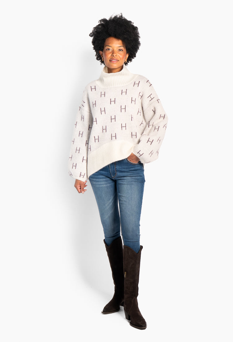 FAM Short Sweater Vanilla Ice